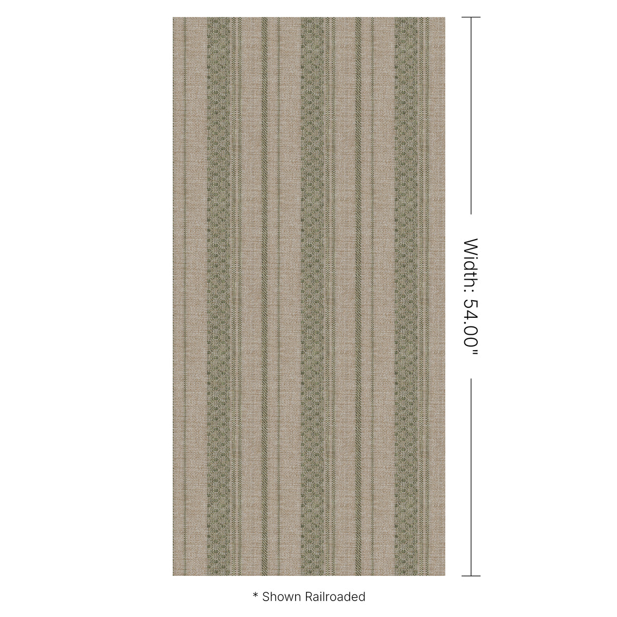 Wayward Stripe fabric in Olive color - pattern number 6026104.316.0 - by Donghia in the Scirocco Performance Indoor Outdoor collection