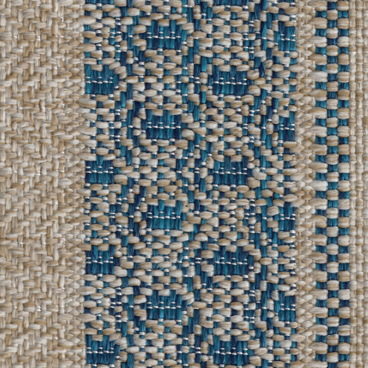 Wayward Stripe fabric in Aegean color - pattern number 6026104.516.0 - by Donghia in the Scirocco Performance Indoor Outdoor collection