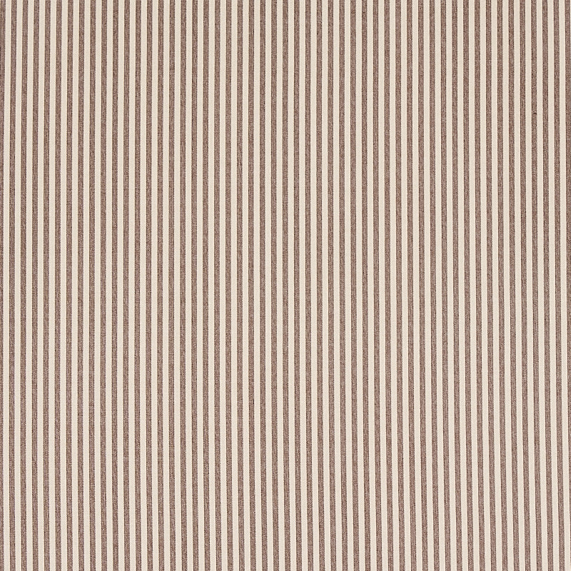 Charee Silk Stripe fabric in brown color - pattern number 60922 - by Schumacher in the New Traditional collection