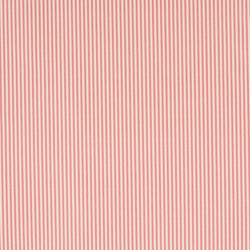 Charee Silk Stripe fabric in red color - pattern number 60924 - by Schumacher in the New Traditional III collection