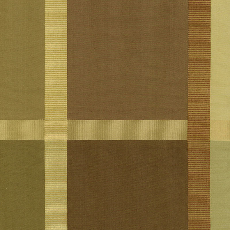 Surat Silk Plaid fabric in java color - pattern number 61136 - by Schumacher in the Country Chic collection