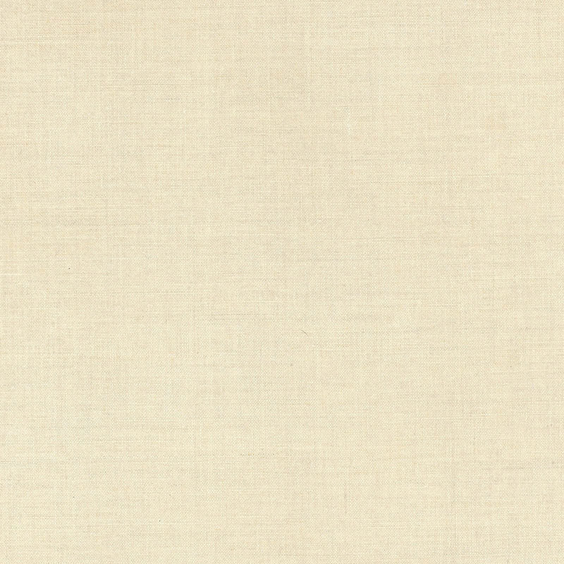Iona Linen Plain fabric in oatmeal color - pattern number 62030 - by Schumacher in the Perfect Basics: Linen collection
