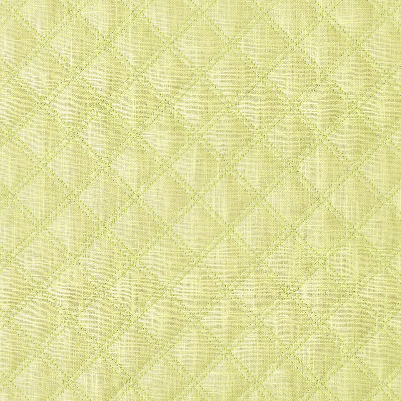 Thayer Matelasse Linen fabric in pear color - pattern number 62153 - by Schumacher in the Chroma collection