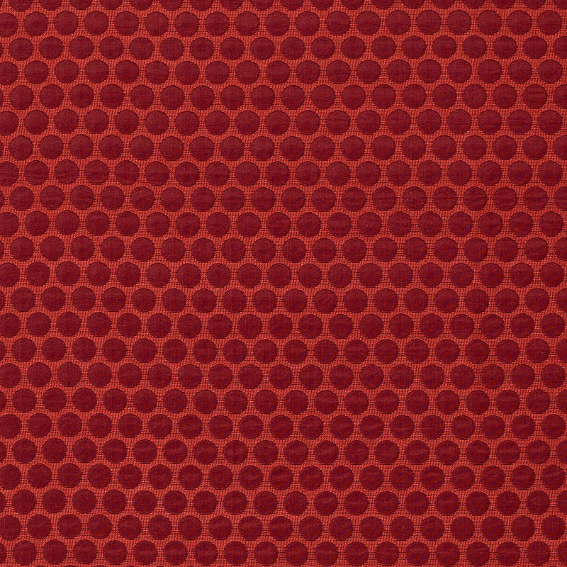 Sprinkle fabric in persimmon color - pattern number 62271 - by Schumacher in the Modern Glamour collection