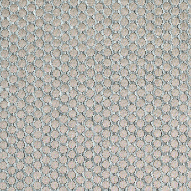 Sprinkle fabric in aqua color - pattern number 62273 - by Schumacher in the Modern Glamour collection