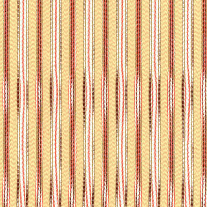 Brook Stripe fabric in maize color - pattern number 62471 - by Schumacher in the Chroma collection