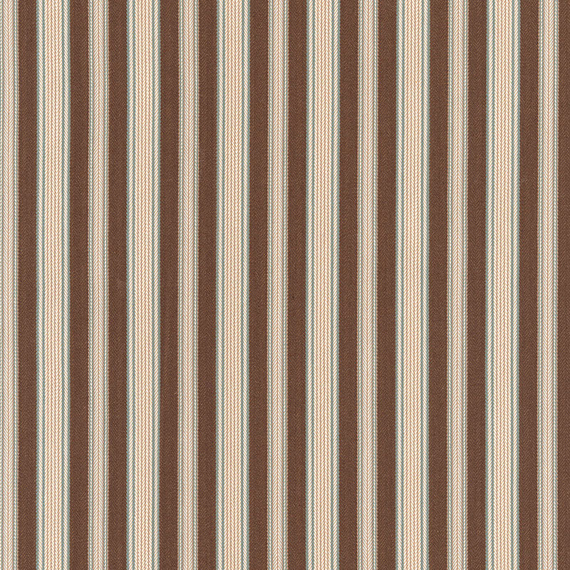 Brook Stripe fabric in bark color - pattern number 62473 - by Schumacher in the Chroma collection