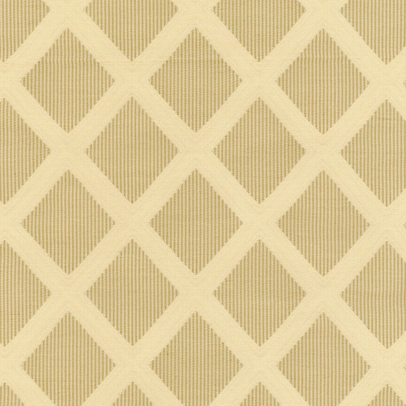 Stafford Diamond fabric in toffee color - pattern number 62603 - by Schumacher in the Chroma collection