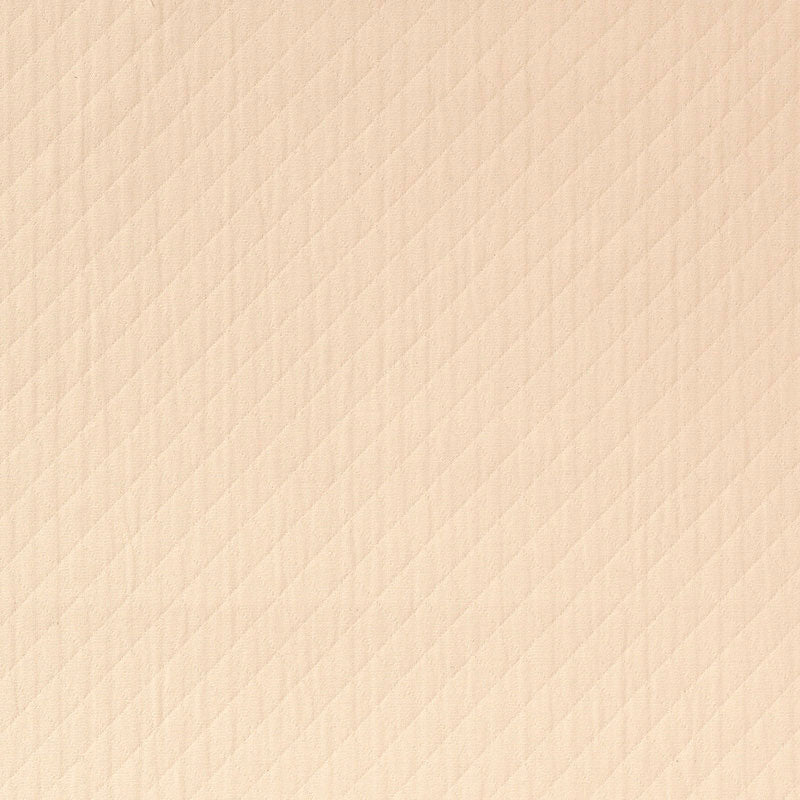 Bryce Diamond Matelasse fabric in ecru color - pattern number 62710 - by Schumacher in the By Nature collection