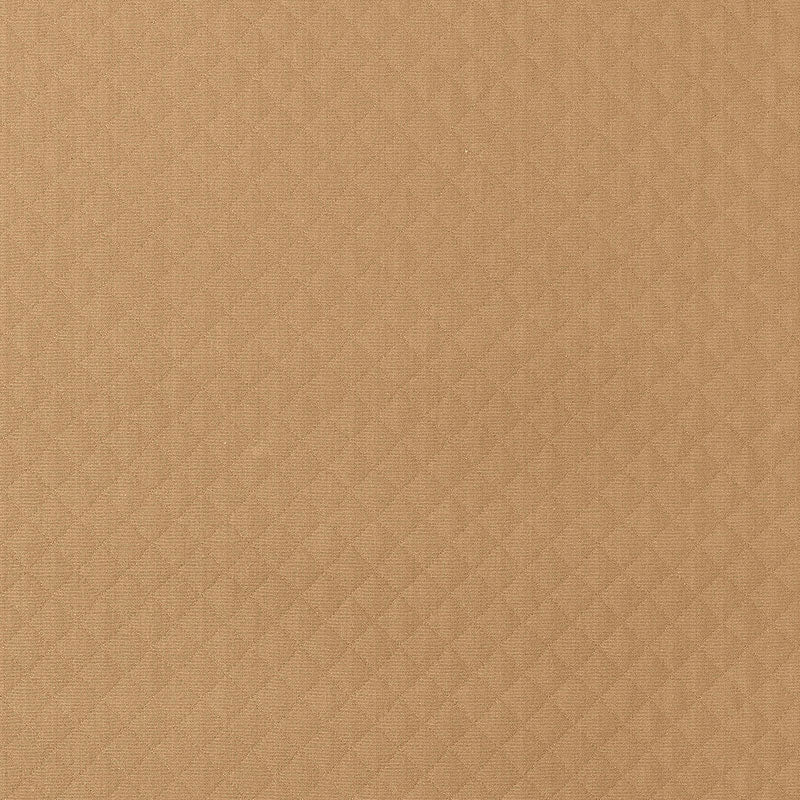 Bryce Diamond Matelasse fabric in cafe color - pattern number 62712 - by Schumacher in the By Nature collection