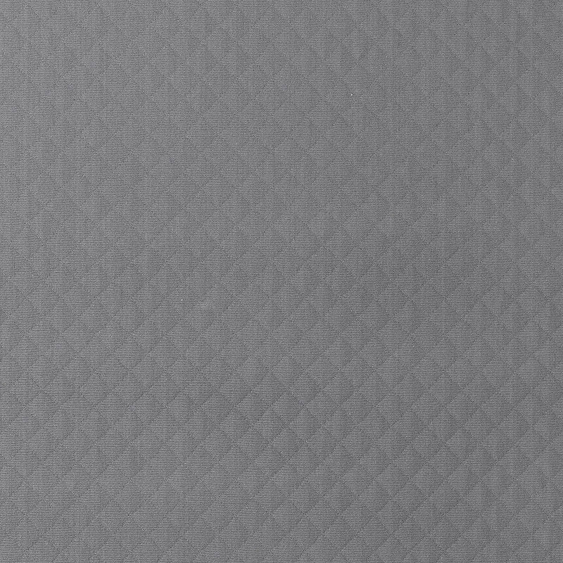 Bryce Diamond Matelasse fabric in charcoal color - pattern number 62714 - by Schumacher in the By Nature collection