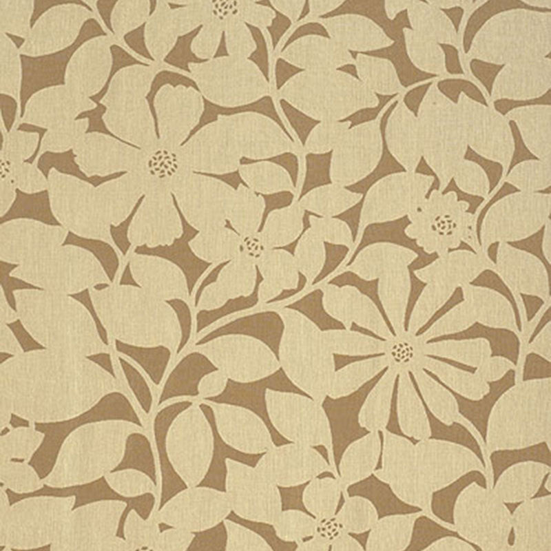 Bora Bora fabric in teak color - pattern number 62803 - by Schumacher in the Chroma collection