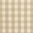 Camden Cotton Check fabric in beige color - pattern number 63031 - by Schumacher in the Revisit Of Popular Patterns collection