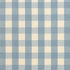 Camden Cotton Check fabric in chambray color - pattern number 63038 - by Schumacher in the Revisit Of Popular Patterns collection