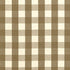 Camden Cotton Check fabric in mocha color - pattern number 63040 - by Schumacher in the Revisit Of Popular Patterns collection