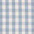 Camden Cotton Check fabric in sky color - pattern number 63048 - by Schumacher in the Revisit Of Popular Patterns collection
