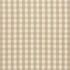 Elton Cotton Check fabric in beige color - pattern number 63051 - by Schumacher in the Revisit Of Popular Patterns collection