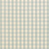 Elton Cotton Check fabric in aqua color - pattern number 63057 - by Schumacher in the Revisit Of Popular Patterns collection