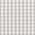 Elton Cotton Check fabric in grey color - pattern number 63065 - by Schumacher in the French Revolution collection