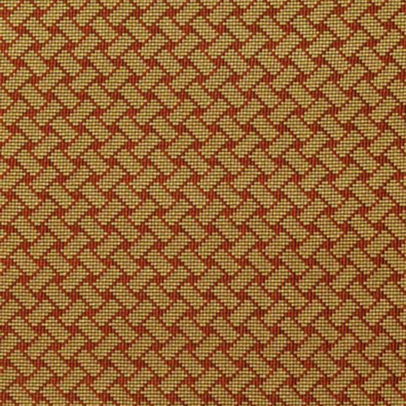 Bristol Weave Epingle fabric in pomegranate color - pattern number 63393 - by Schumacher in the Essentials: Small-Scale Upholstery I collection