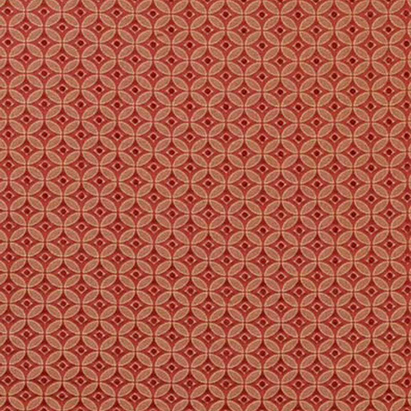 Cara Weave fabric in poppy color - pattern number 63403 - by Schumacher in the Chroma collection