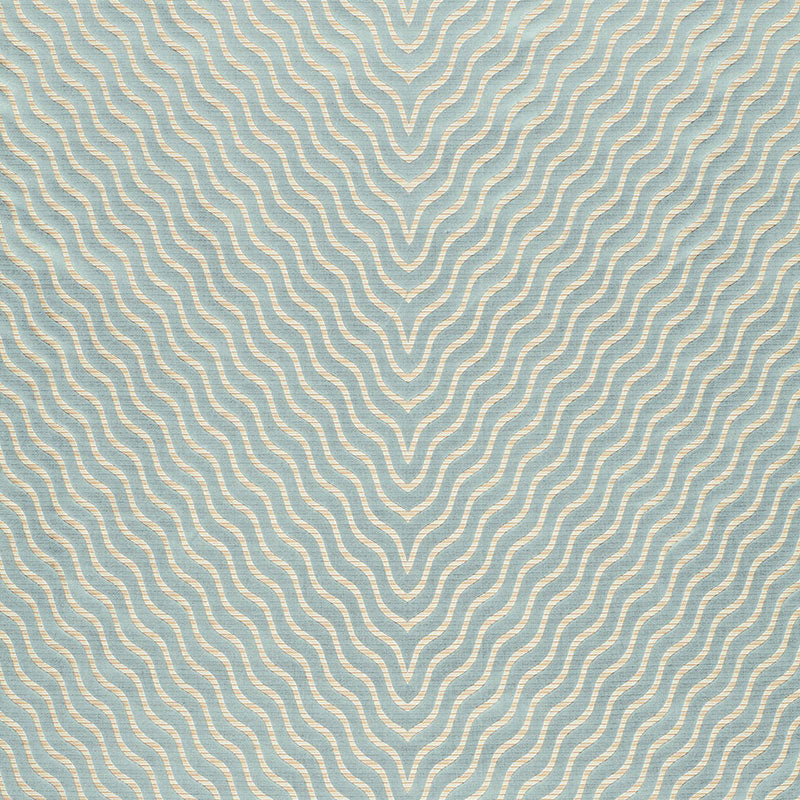 Ripple Effect fabric in mineral color - pattern number 63570 - by Schumacher in the Modern Glamour collection