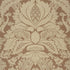 Fitzroy Linen Damask fabric in camel color - pattern number 63592 - by Schumacher in the Palazzo collection