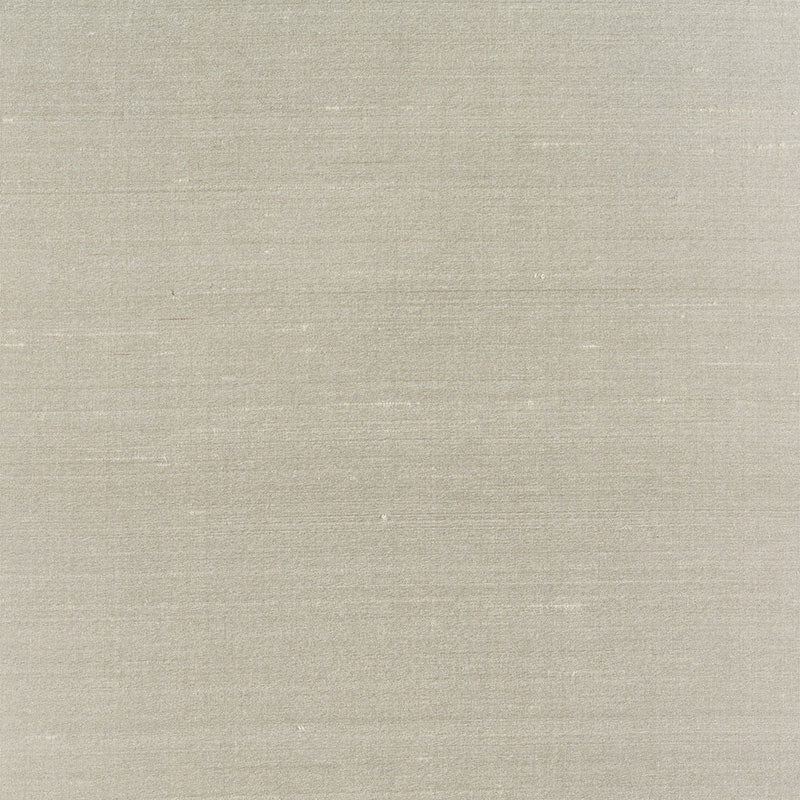 Bellini Silk fabric in oyster color - pattern number 63789 - by Schumacher in the Perfect Basics: Silk &amp; Taffeta collection