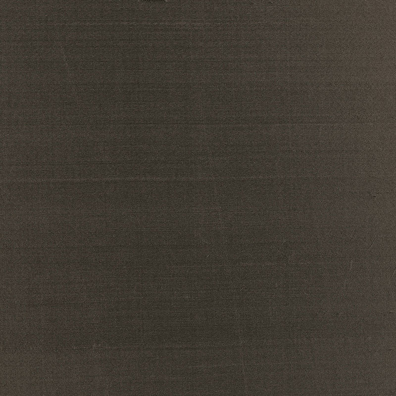 Bellini Silk fabric in graphite color - pattern number 63793 - by Schumacher in the Perfect Basics: Silk &amp; Taffeta collection