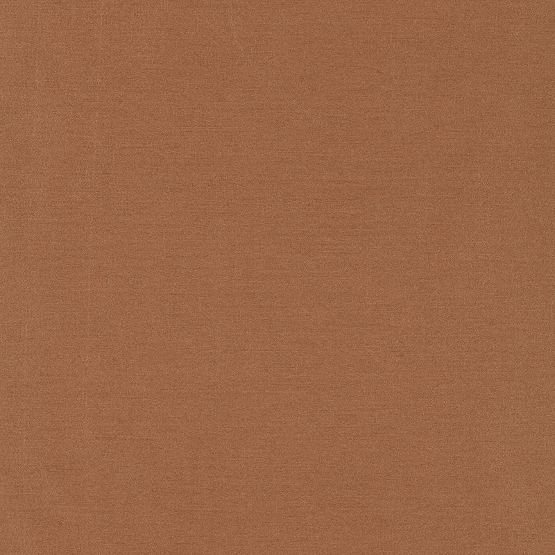 Tiepolo Shantung Weave fabric in copper color - pattern number 63858 - by Schumacher in the Perfect Basics: Blends collection