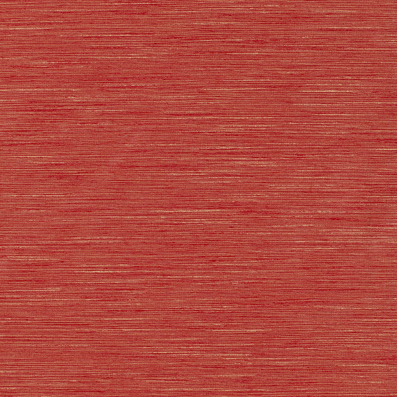 Pozzo Weave fabric in flame color - pattern number 63888 - by Schumacher in the Mirage collection
