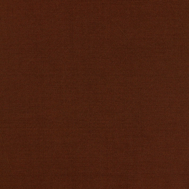 Masaccio Taffeta fabric in chestnut color - pattern number 63907 - by Schumacher in the Perfect Basics: Silk &amp; Taffeta collection