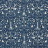 Claremont Crewel Embroidery fabric in delft color - pattern number 64310 - by Schumacher in the Crewel Collection collection