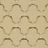 Scallop Embroidery fabric in sesame color - pattern number 64321 - by Schumacher in the Modern Glamour collection