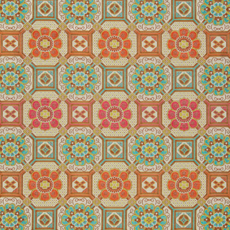 Cloisonne Weave fabric in jewel color - pattern number 64440 - by Schumacher in the Classic Wovens collection