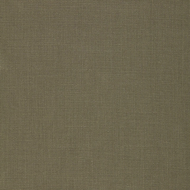 Gweneth Linen fabric in hickory color - pattern number 64490 - by Schumacher in the Perfect Basics: Linen collection