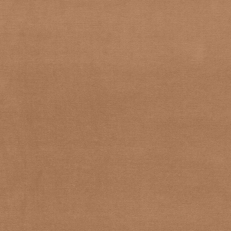 Gainsborough Velvet fabric in toast color - pattern number 64521 - by Schumacher in the Perfect Basics: Velvet collection