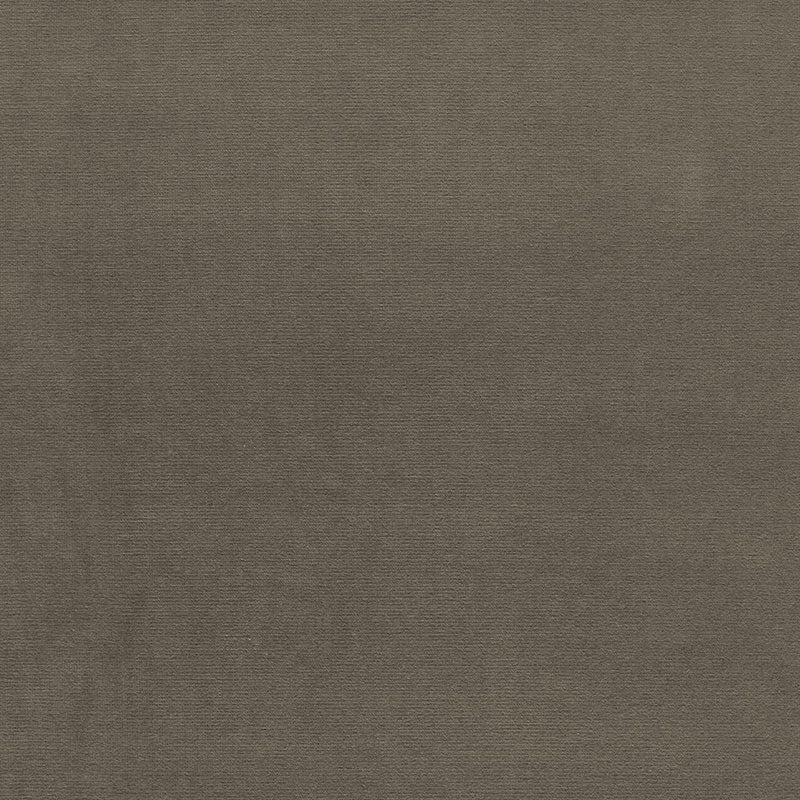 Gainsborough Velvet fabric in moleskin color - pattern number 64534 - by Schumacher in the Perfect Basics: Velvet collection