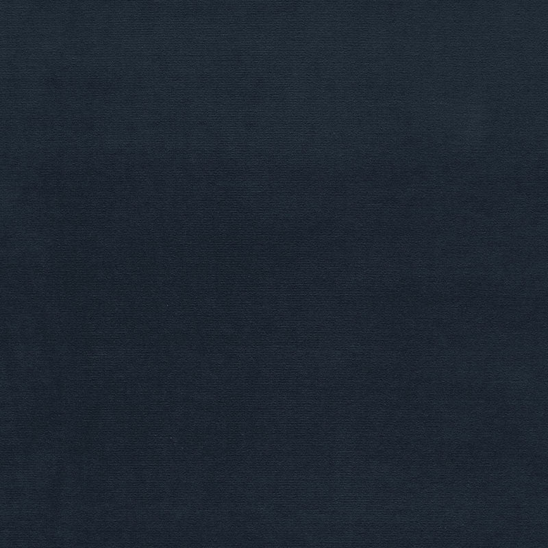 Gainsborough Velvet fabric in blue slate color - pattern number 64543 - by Schumacher in the Perfect Basics: Velvet collection