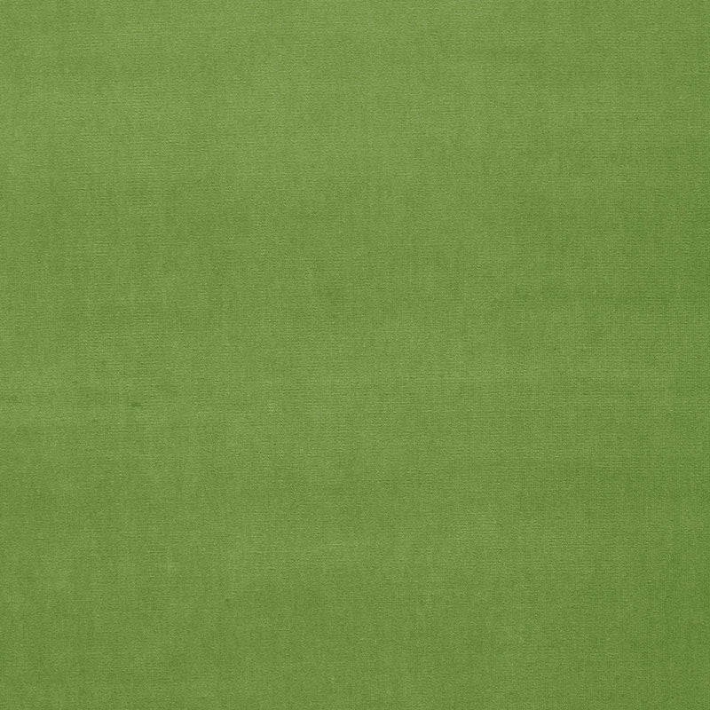 Gainsborough Velvet fabric in grass color - pattern number 64576 - by Schumacher in the Perfect Basics: Velvet collection