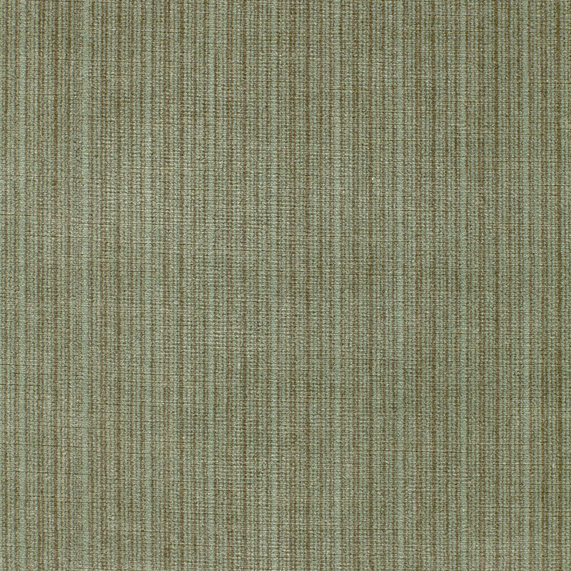 Antique Strie Velvet fabric in balsam color - pattern number 64714 - by Schumacher in the Perfect Basics: Velvet collection