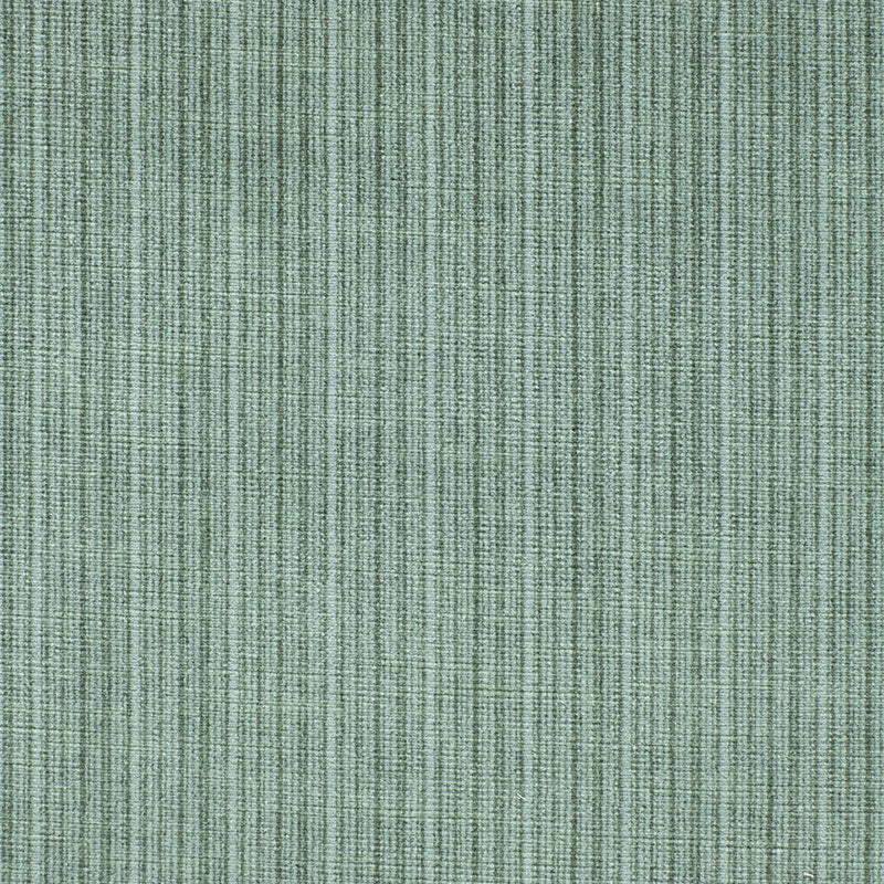Antique Strie Velvet fabric in aqua color - pattern number 64718 - by Schumacher in the Perfect Basics: Velvet collection
