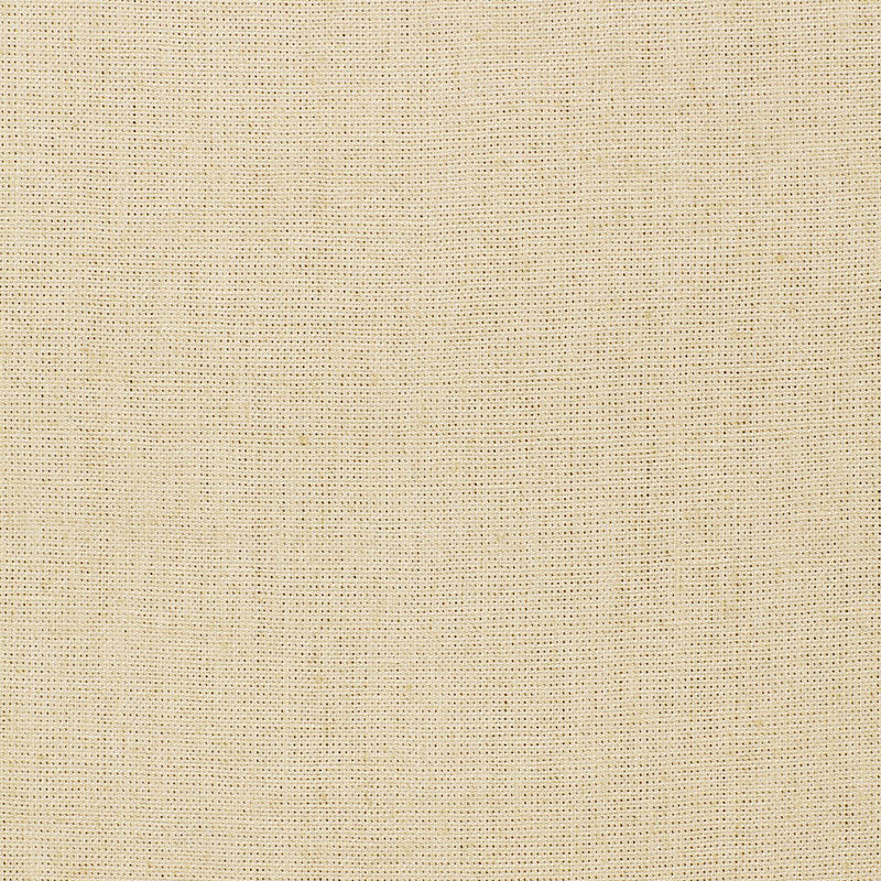 Anya Linen fabric in biscuit color - pattern number 64822 - by Schumacher in the Perfect Basics: Linen collection