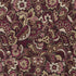 Velours Oriental fabric in aubergine color - pattern number 64832 - by Schumacher in the A Country Life collection