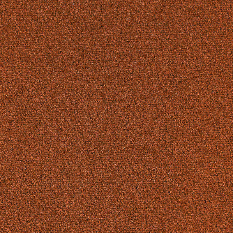 San Carlo Mohair Velvet fabric in cognac color - pattern number 64854 - by Schumacher in the Perfect Basics: Velvet collection