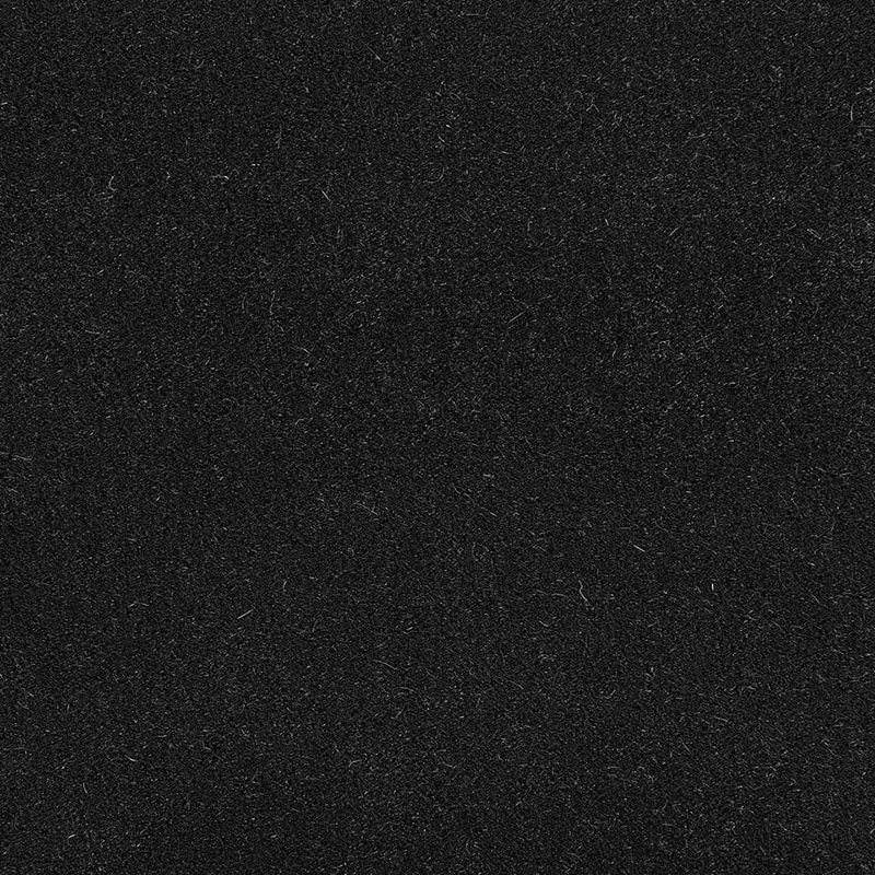 San Carlo Mohair Velvet fabric in noir color - pattern number 64870 - by Schumacher in the Perfect Basics: Velvet collection