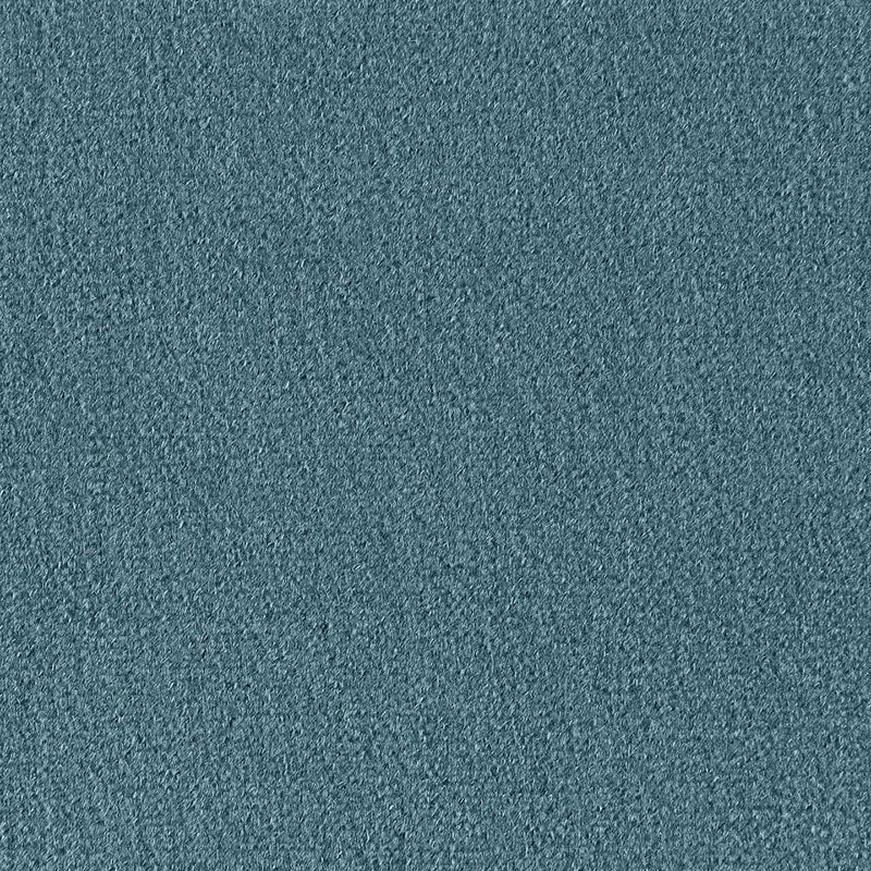 San Carlo Mohair Velvet fabric in french blue color - pattern number 64875 - by Schumacher in the Perfect Basics: Velvet collection