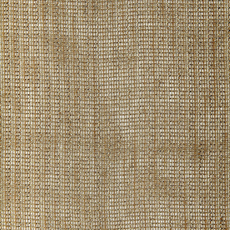 Isola Sheer fabric in bronze color - pattern number 64970 - by Schumacher in the Gold Rush collection