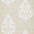 Belfort Linen Applique fabric in linen color - pattern number 65100 - by Schumacher in the Au Naturel collection