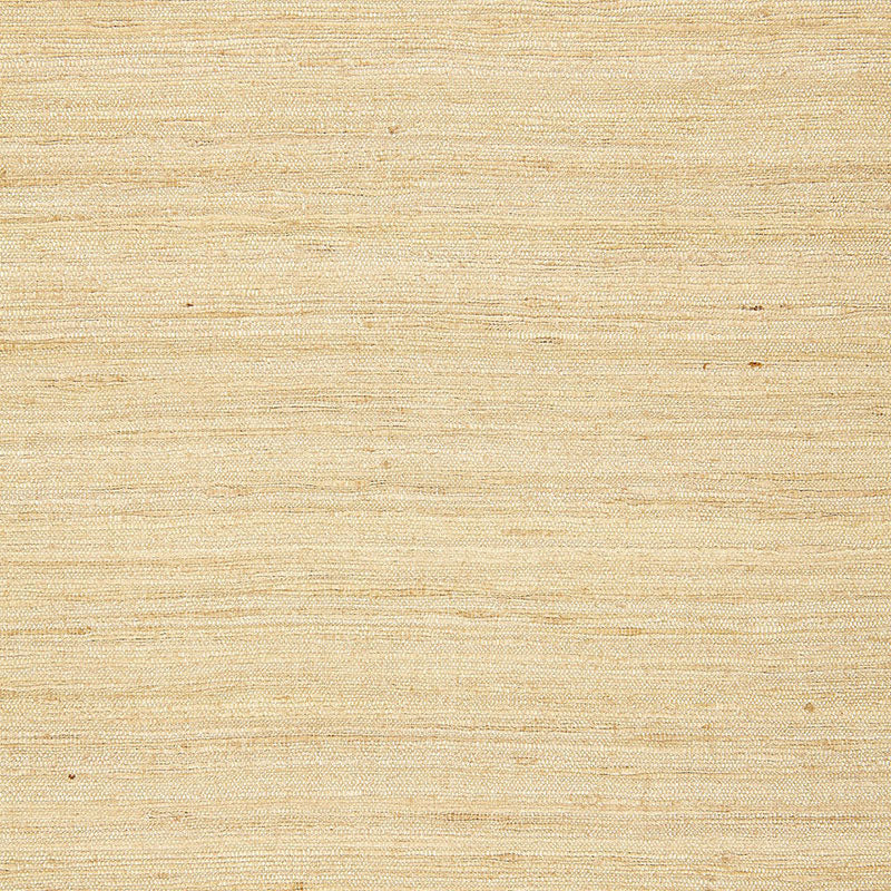 Chinon Silk Weave fabric in candlelight color - pattern number 65121 - by Schumacher in the Au Naturel collection